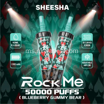 Hot Rock me sheesha 50k puffs vape